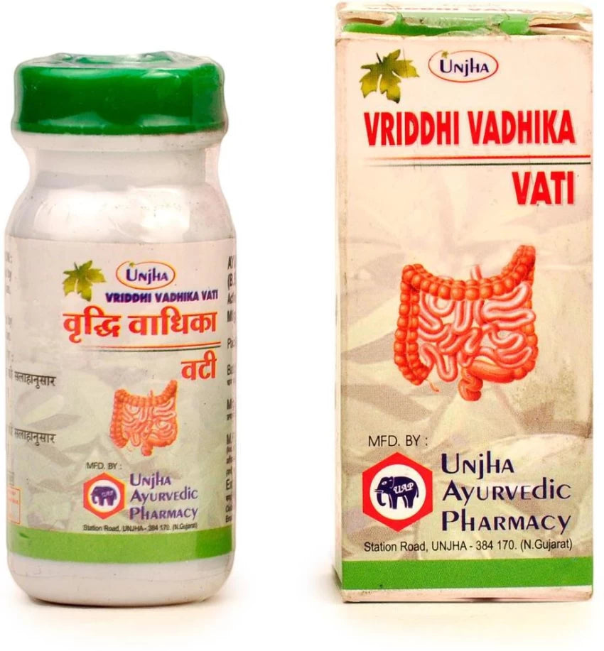 Unjha Ayurvedic Pharmacy Vriddhi Vadhika Vati 200 Tablets