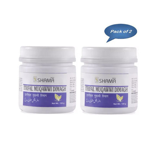 New Shama Itrifal Muqawwi Dimagh 125 Gm (Pack of 2)
