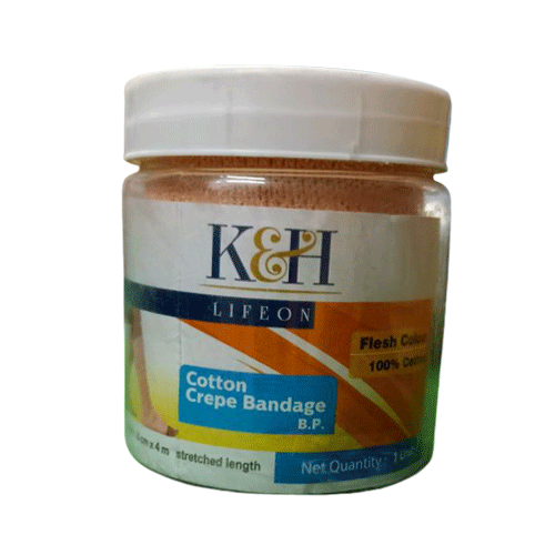 Koye Pharma Cotton Crepe Bandage 6Cm X 4M