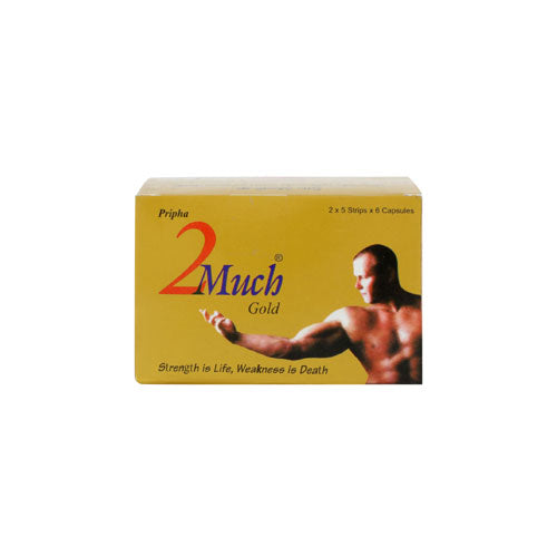 Prince Pharma 2 Much Gold 60 Capsules