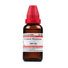 Dr. Willmar Schwabe Conium Maculatum 200CH 30 Ml | Homeopathic Drops for Glandular Health