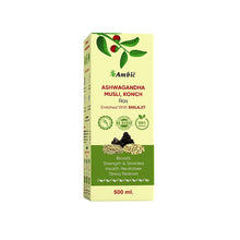 Ambic Ashwagandha Musli, Konch Ras (With Shilajeet) 500 Ml