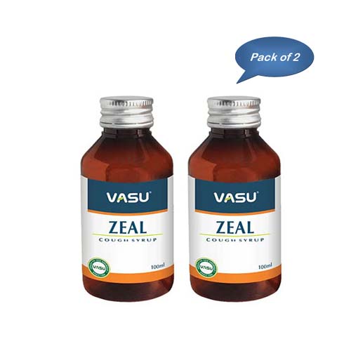 Vasu Zeal Cough Syrup 100 Ml (Pack Of 2)