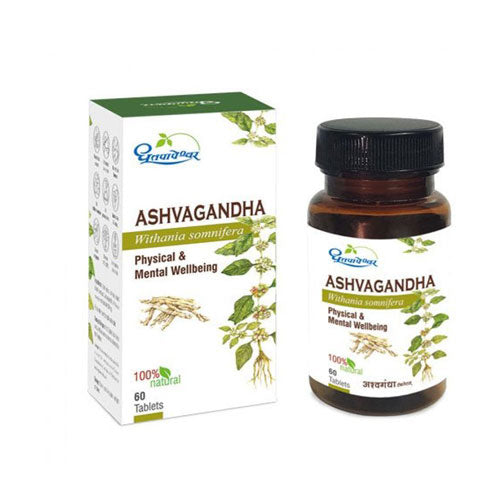 Dhootapapeshwar Ashvagandha 60 Tablets