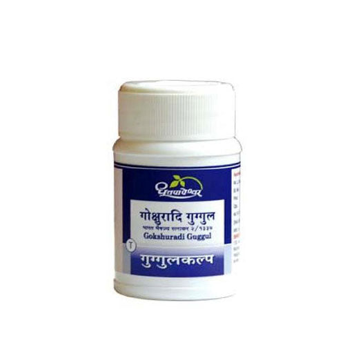 Dhootapapeshwar Gokshuradi Guggulu 60 Tablets