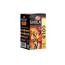 Dabur Shilajit Gold 20 Capsules | Ayurvedic Shilajit + Gold Bhasma Male Vitality, Energy & Anti-Ageing Standard Pack