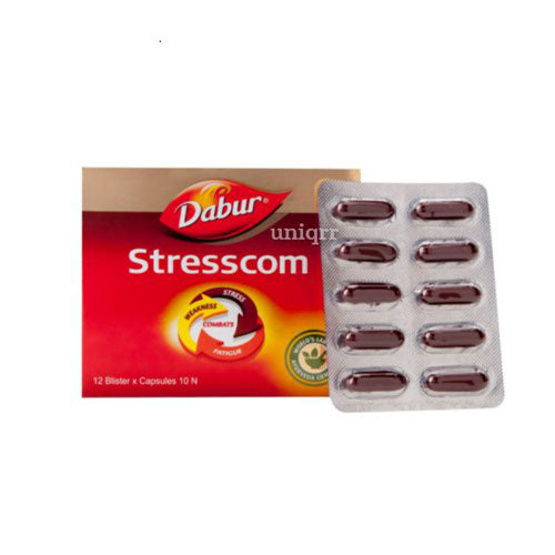 Dabur Stresscom 10 Capsules (12 Strip)