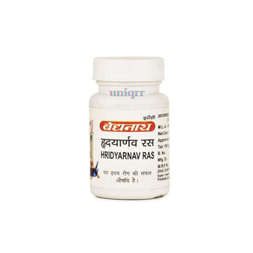 Baidyanath (Jhansi) Hridyarnva Ras 40 Tablets