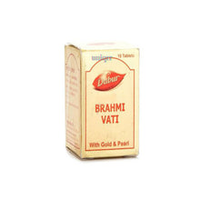 Dabur Brahmi Vati (Gold) 10 Tablets | Premium Classical Ayurvedic Brahmi + Gold Bhasma Supreme Brain & Memory Tonic