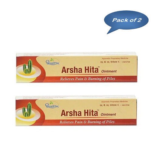 Dhootapapeshwar Arsha Hita Ointment 30 Gm (Pack of 2)