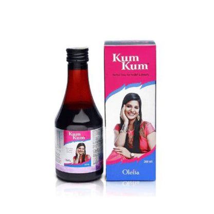 Olefia Kumkum Syrup 200 Ml pack of 2