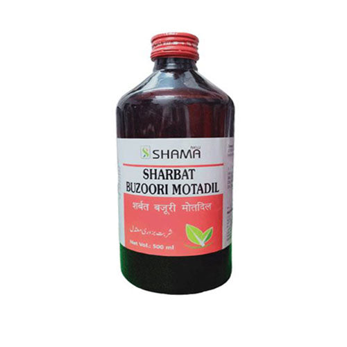 New Shama Sharbat Buzoori Motadil 500 Ml