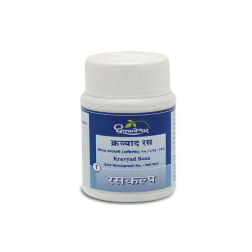 Dhootapapeshwar Kravyad Rasa 60 Tablets