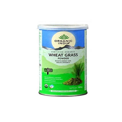 Organic India Wheat Grass Powder 100 Gm