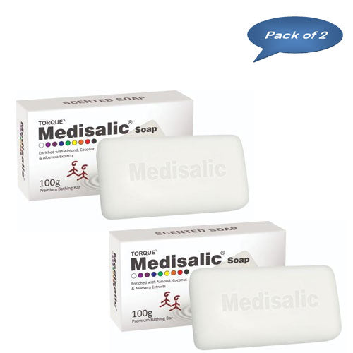 Torque Ayurveda Medisalic Soap 100 Gm (Pack Of 2)