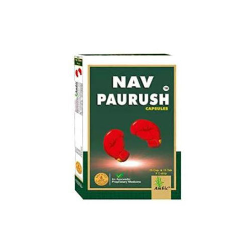 Ambic Nav Paurush 30 Capsules & Tablets