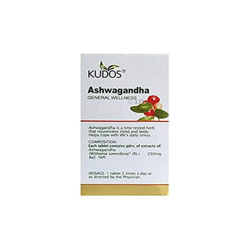 Kudos Ashwagandha 60 Tablets