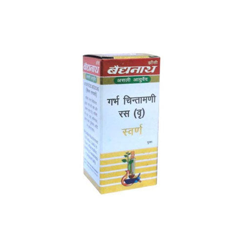 Baidyanath (Jhansi) Garbha Chintamani Ras (Vr.) With Gold 10 Tablets