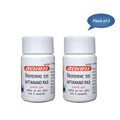 Baidyanath (Jhansi) Nityanand Ras 40 Tablets (Pack Of 2)