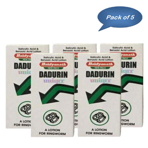 Baidyanath (Jhansi) Dadurin Lotion 10 Ml (Pack Of 5)