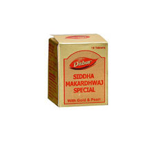 Dabur Siddha Makardhwaj Special (Gold) 10 Tablets | Supreme Classical Ayurvedic Gold-Mercury Rasayana & Life-Restoring Tonic