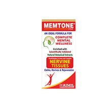 Aimil Memtone Syrup 200 Ml | Ayurvedic Memory Enhancer & Brain Health Tonic