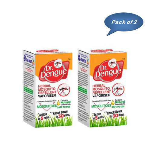 Kudos Repellent Vaporiser 45 Ml (Pack Of 2)