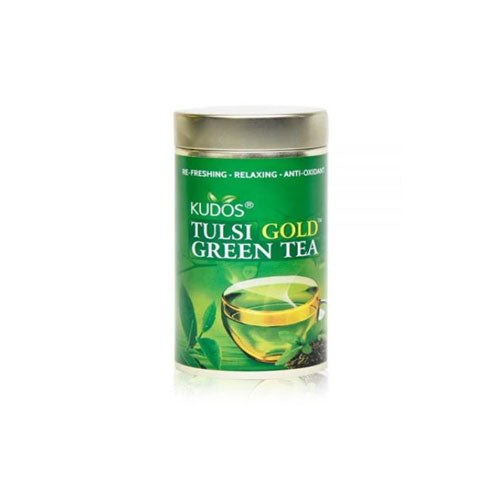 Kudos Tulsi Gold Green Tea 100 Gm