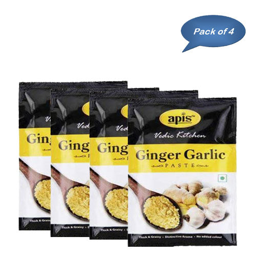 Apis India Ginger Garlic Patse 100 Gm (Pack Of 4)