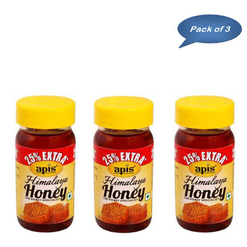 Apis India Himalaya Honey 125 Gm ( Pack Of 3 )