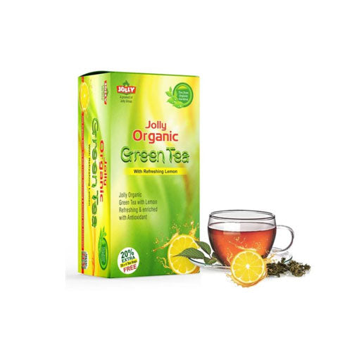Jolly Pharma Organic Green Tea (Lemon) 24 Bags