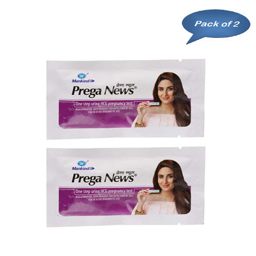 Mankind Prega News Pregnancy Test Kit (Pack Of 2)
