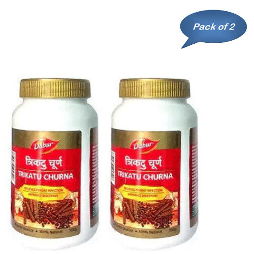 Dabur Trikatu Churna 100 Gm (Pack Of 2)