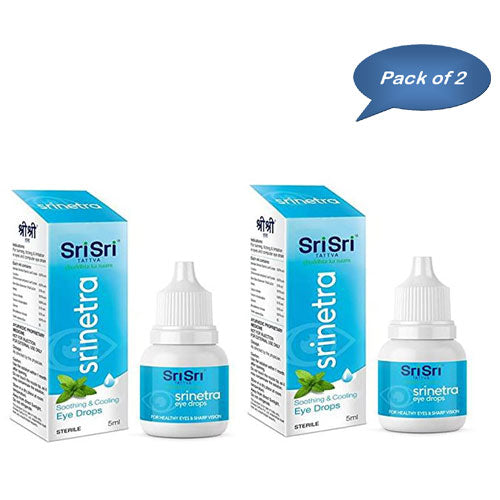 Sri Sri Tattva SriNetra Eye Drops 5 Ml (Pack Of 2)