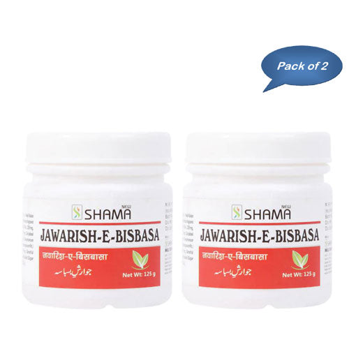 New Shama Jawarish-E-Bisbasa 125 Gm (Pack Of 2)