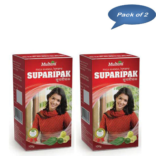 Multani Supari Pak Granules 100 Gm (Pack Of 2)