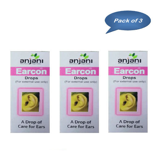 Anjani Pharmaceuticals Earcon Drop 10 Ml ( Pack Of 3 )