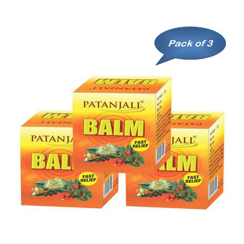 Patanjali Balm 25 Gm (Pack Of 3)