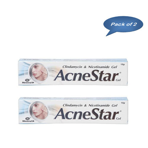 Mankind Acne Star Gel 15 Gm (Pack Of 2)