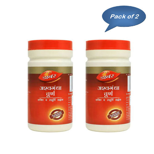 Dabur Ashwagandha Churna 60 Gm (Pack Of 2)