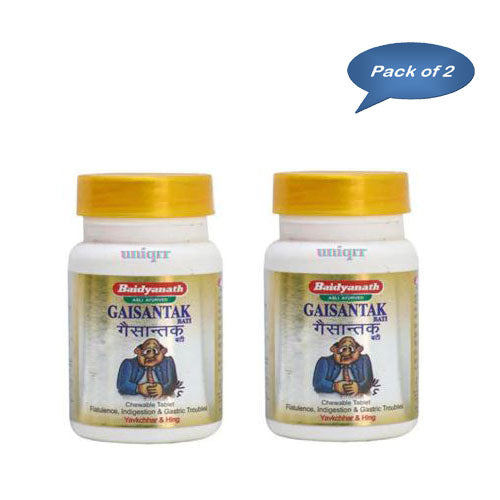 Baidyanath (Jhansi) Gaisantak 50 Tablets (Pack of 2)
