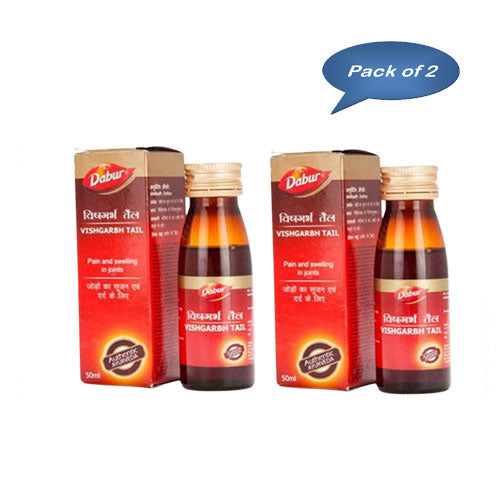 Dabur Vishgarbh Tail 50 Ml (Pack Of 2)