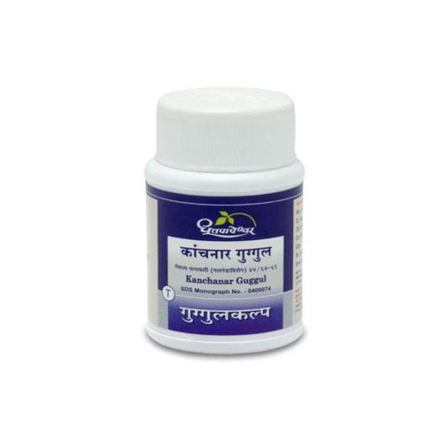 Dhootapapeshwar Kanchanar Guggul 60 Tablets