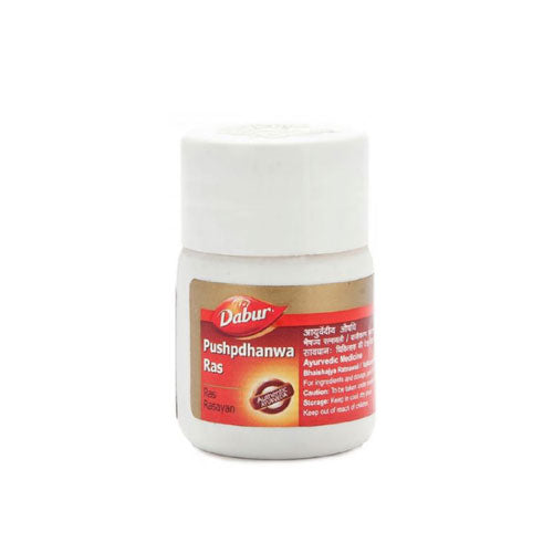 Dabur Pushpdhanwa Ras 40 Tablets