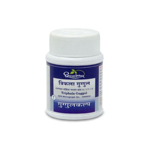 Dhootapapeshwar Triphala Guggulu 60 Tablets