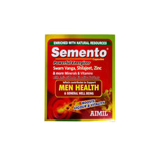 Aimil Semento 20 Capsules | Ayurvedic Male Fertility & Semen Quality Enhancement