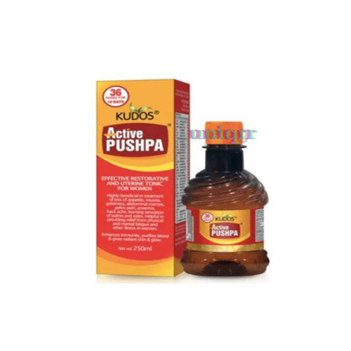 Kudos Active Pushpa Syrup 250 Ml