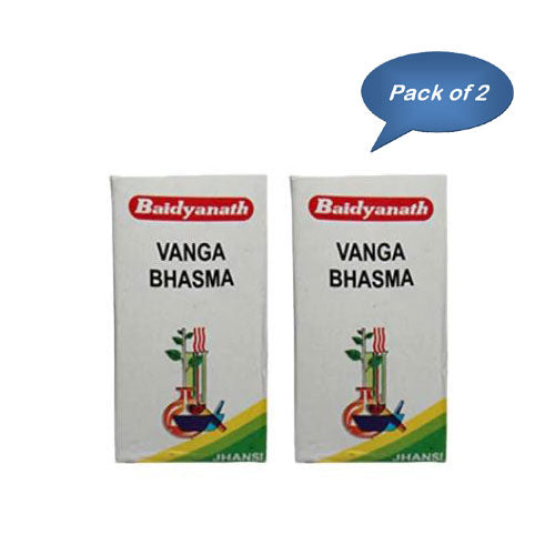 Baidyanath (Jhansi) Vanga Bhasam 5 Gm (Pack Of 2)