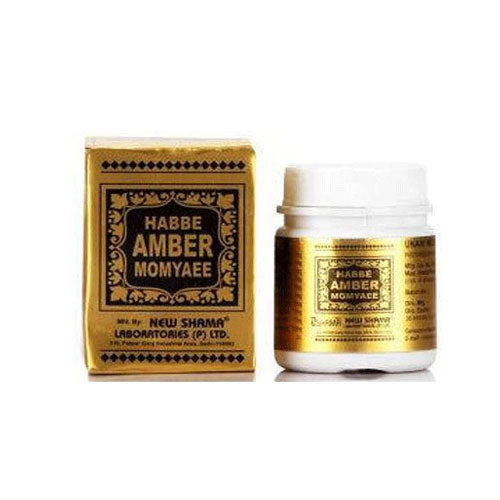 New Shama Habbe Amber Momyaee 10 Tablets