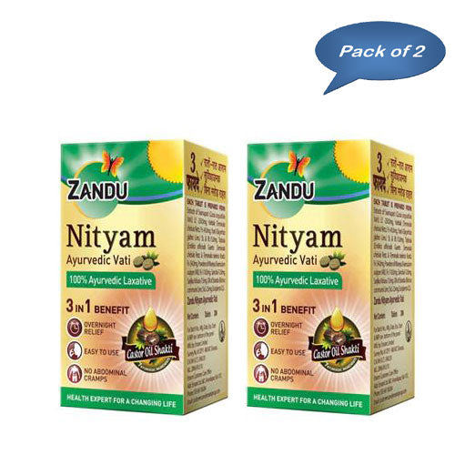 Zandu Nityam 30 Tablets (Pack of 2)
